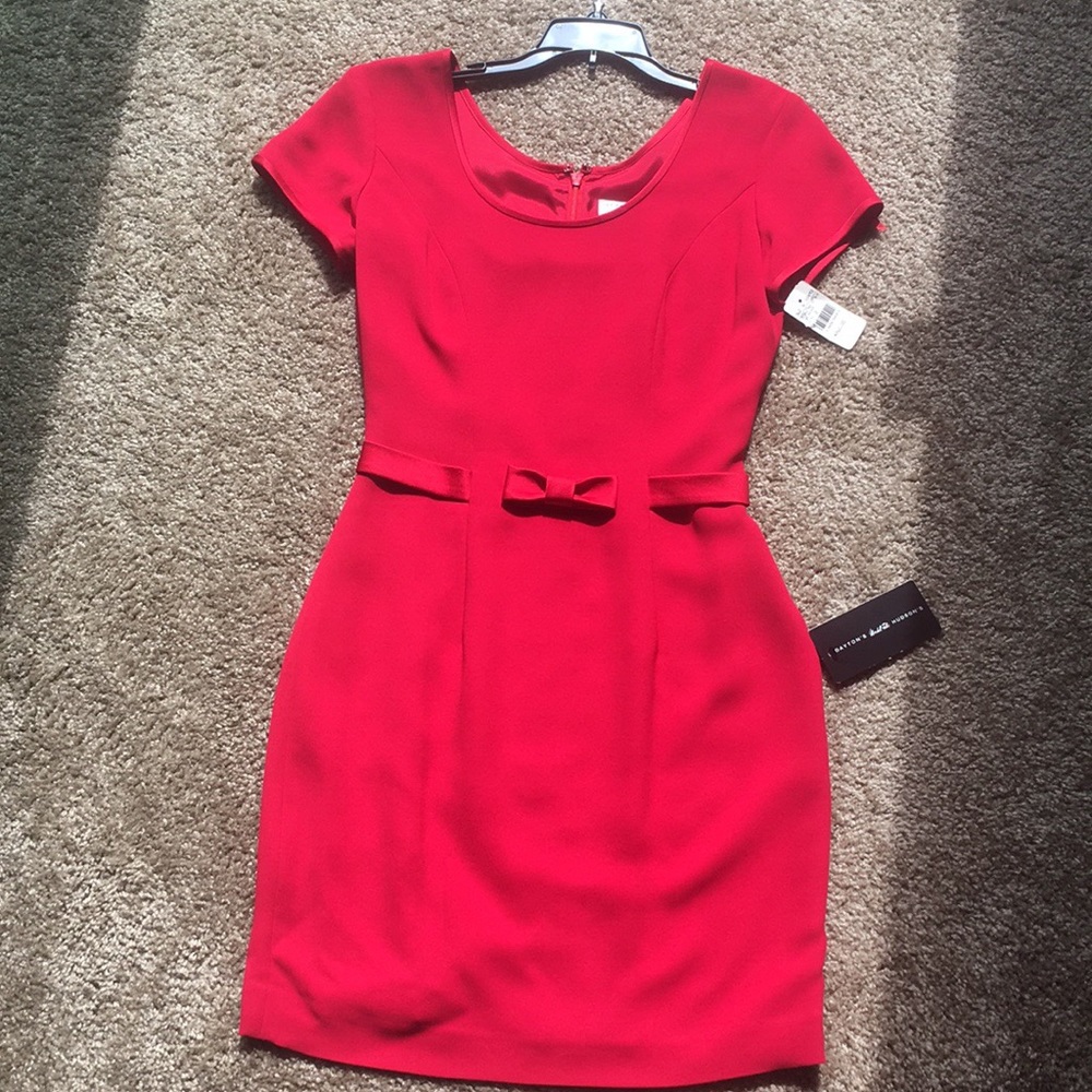 Red Andrea Polizzi dress, size 2